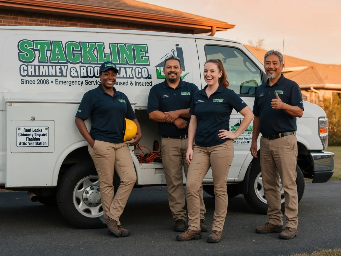 Chimney flashing repair company in Groom, TX